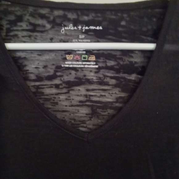 Jules and James Burnout Long Sleeve Tshirt - Picture 2 of 9